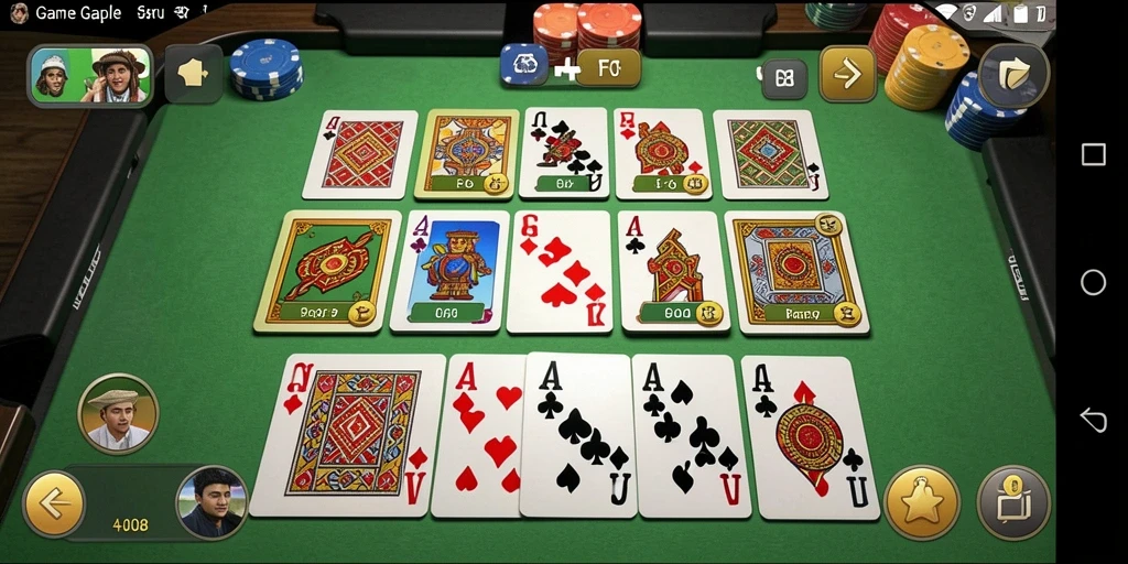 Gameplay seru dan menantang dalam F08, permainan Gaple yang menyenangkan.