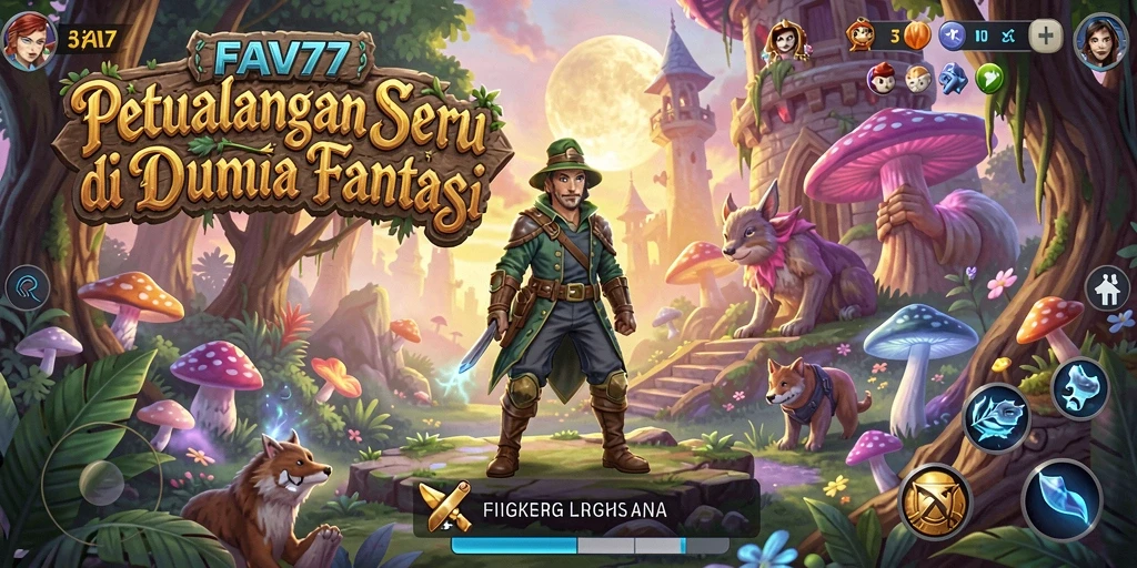 Tampilan gameplay menarik dalam petualangan penuh tantangan.