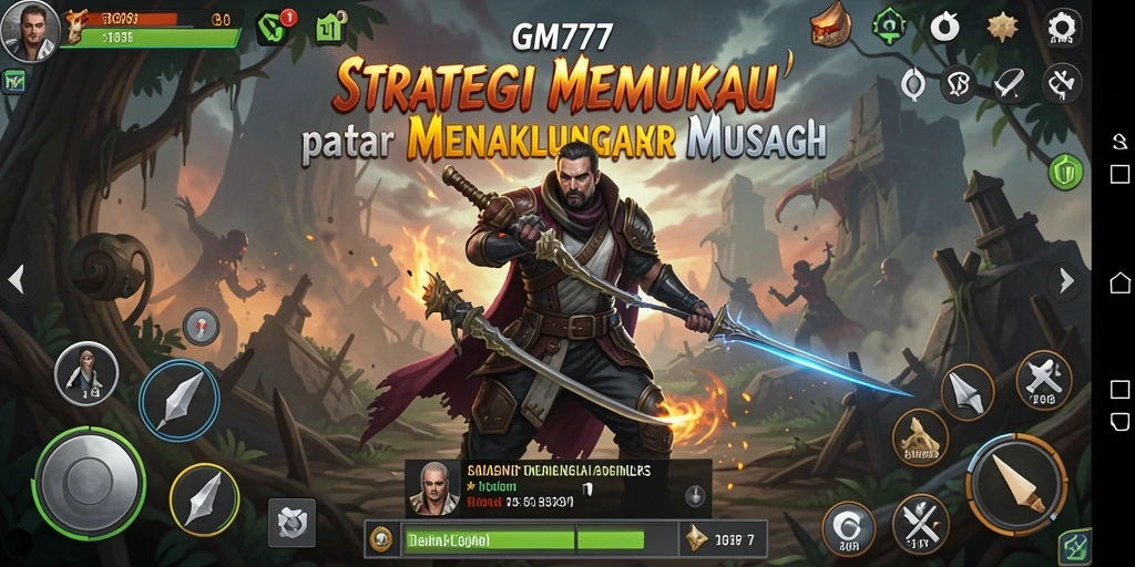 Tampilan gameplay seru dan strategi yang mendalam di GM777.