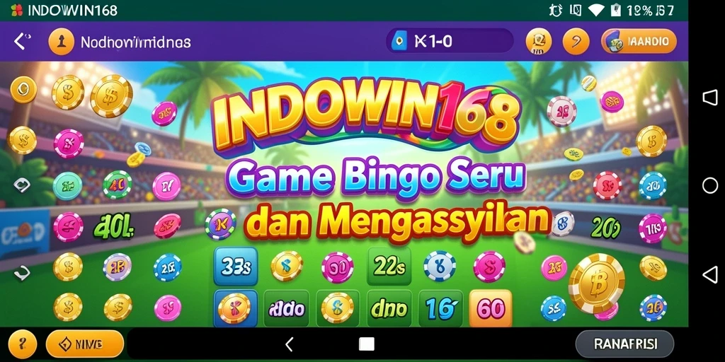 Gameplay seru INDOWIN168 saat bermain Bingo dengan teman.