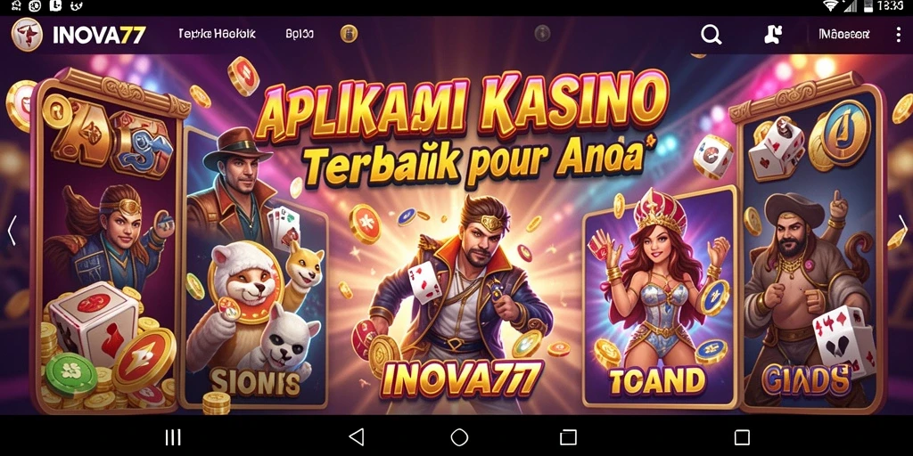 Gameplay seru dan mendebarkan dari INOVA77 kasino.