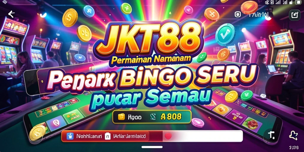 Tangkapan layar utama JKT88 menampilkan gameplay seru permainan Bingo.