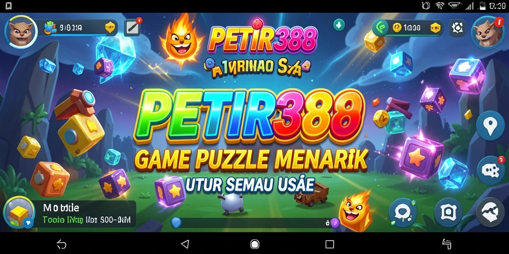 Tampilan gameplay seru dalam PETIR388 yang menantang.
