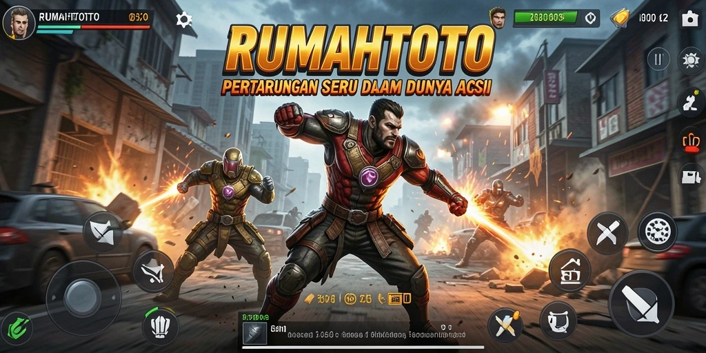 Tampilan gameplay seru dan menegangkan di RUMAHTOTO.