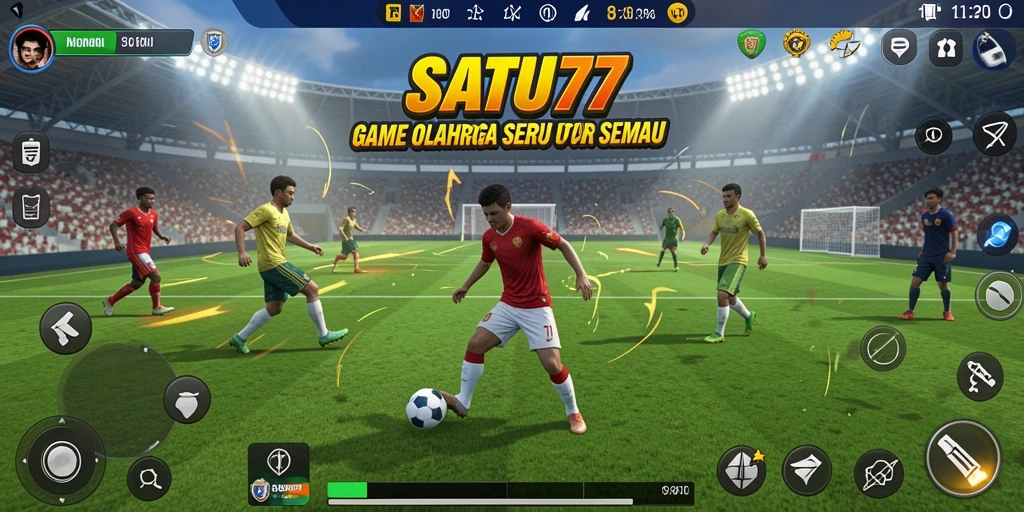 Tampilan gameplay SATU77 yang menarik dalam olahraga kompetitif.