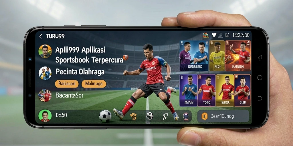 Tampilan antarmuka TURU99 yang menarik dan informatif.